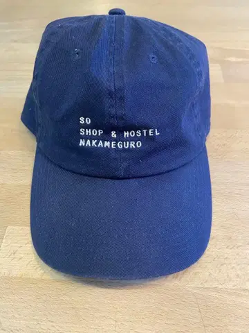 SO ORIGINAL EMBROIDERED LOGO CAP NAVY