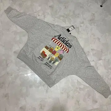 아디다스 여성용 맨투맨 트레이닝복 그레이