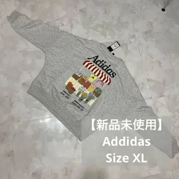 아디다스 여성용 맨투맨 트레이닝복 그레이