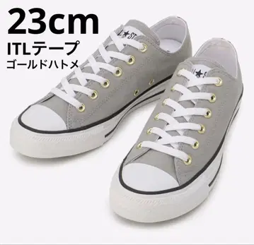 올스타 컨버스 스니커즈 로우컷 ITL 그레이 골드