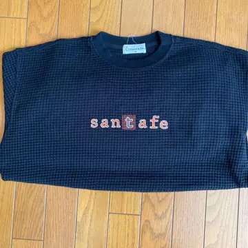 산타페 와플 원단 트레이닝복 50 블랙