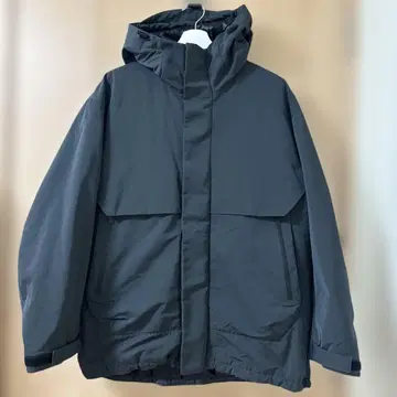 새상품급 UNIQLO+J 하이브리드 다운 오버사이즈 파카 L 다크 그린