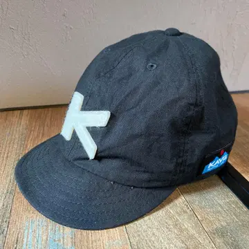 KAVE 야구 모자 블랙 코튼