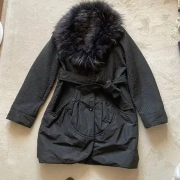 PB COLLECTION 퍼 롱 코트