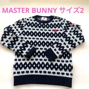 MASTER BUNNY EDITION 긴팔 스웨터 사이즈 2