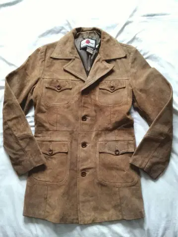 빈티지 스웨이드 자켓 Great things 70's