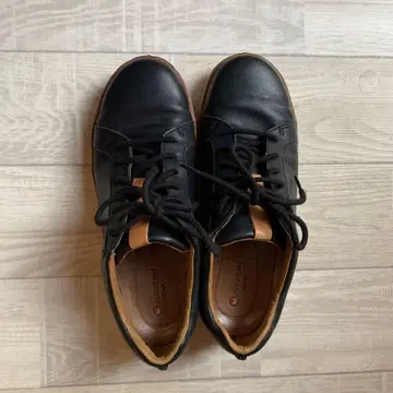가죽 블랙 스니커즈 US 6 / EU 36 Clarks