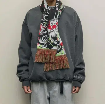 발 [ 2021 ] 자카드 니트 축구 머플러