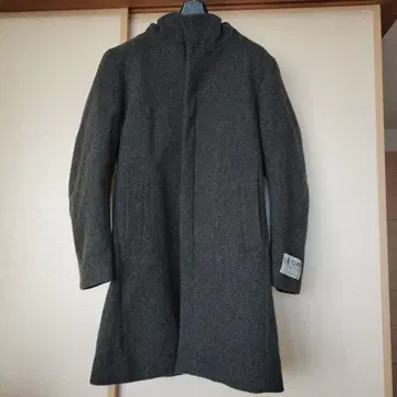 TAKEO KIKUCHI LA TORRE 후드 부착 그레이 코트