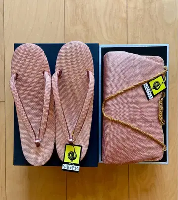 일본 의류 조리 백 세트 박스형 미사용 새상품