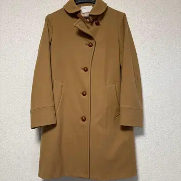 IENA 멜톤 코트 싸개 버튼 이에나