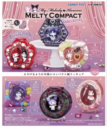 리멘트 마이멜로디 쿠로미 MELTY COMPACT BOX 상품 1BOX