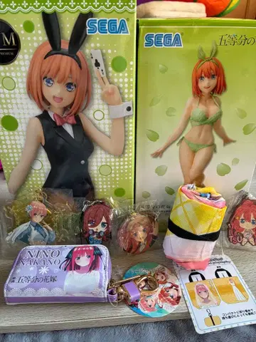 가격 인하했습니다 5등분의 신부 피규어 굿즈 세트