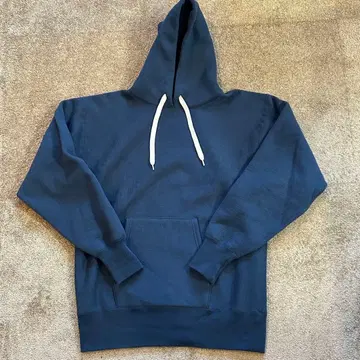 포틴세븐 47 무지 네이비 맨투맨 후드티 풀오버