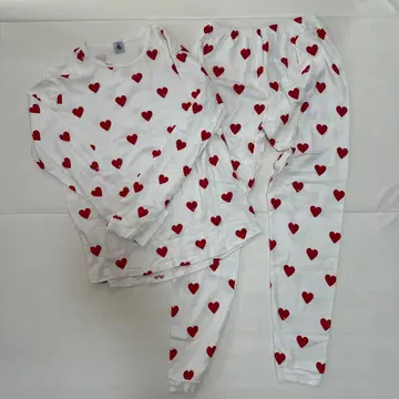 쁘띠바토 프린트 긴팔 파자마