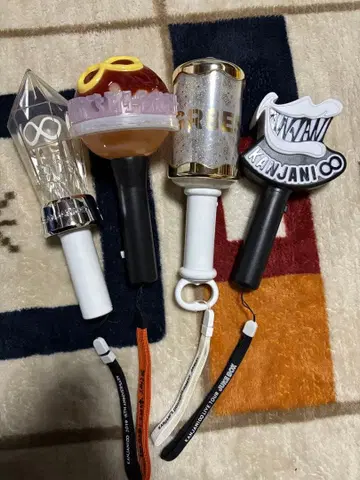 응원봉 4개 세트 칸쟈니에이또 super eight