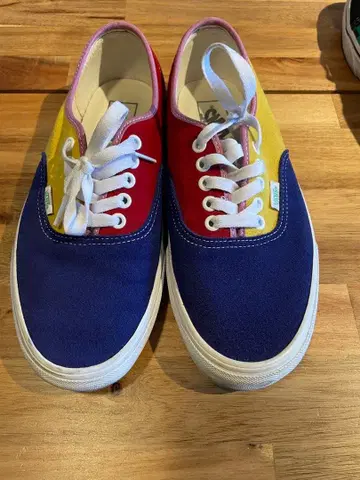 vans 오센틱 멀티 컬러