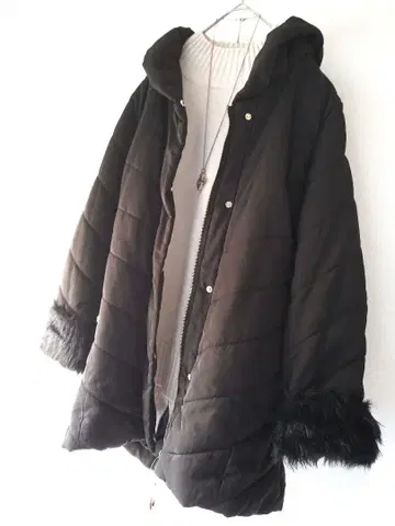 미사용 시마무라 블랙 퀼팅 자켓