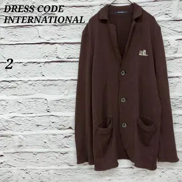 DRESS CODE INTERNATIONAL M 테일러드 자켓 브라운