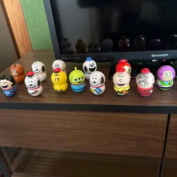 스누피 피규어 세트