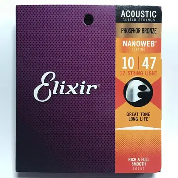 엘릭서 10-47 12현 기타용 포스파 브론즈 16152