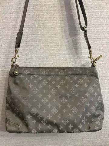 새상품급 russet 러셋 올 패턴 모노그램 숄더백