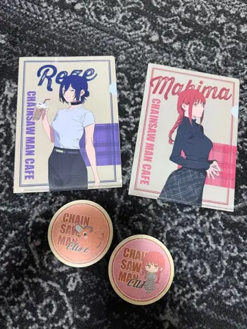 체인소 맨 클리어 파일 & 코스터 세트