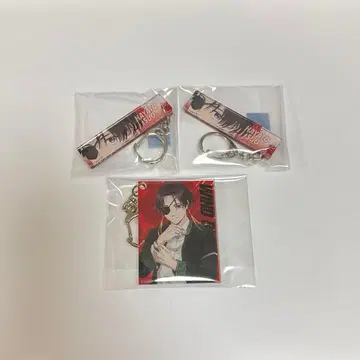 WIND BREAKER 아크릴 키링 소방준비 3세트