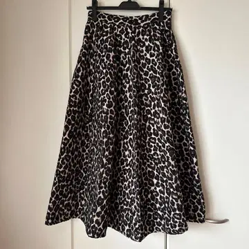 저널 스탠다드 레리움 레오파드 플레어 롱 스커트