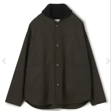 TOMORROWLAND 울 트위드 레이어드 블루종 정가 55000엔