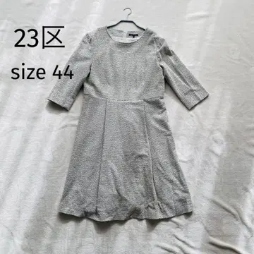 [ 택 포함 ] 23구 44 트위드 원피스 빅 사이즈