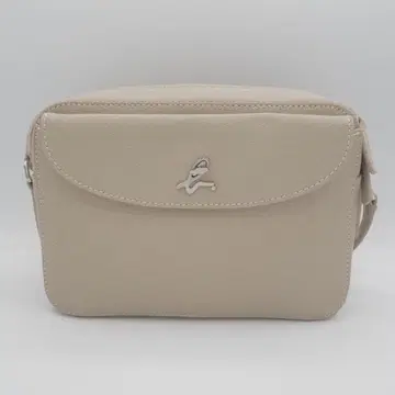 Agnes b 에네스베 베이지 숄더백