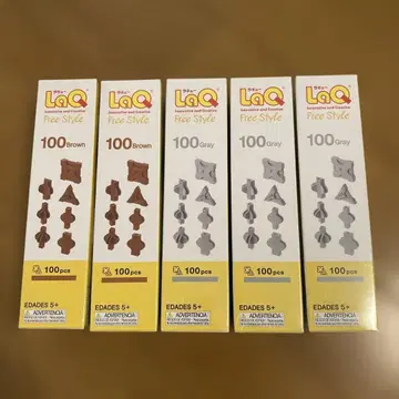 [ 새상품 ] LaQ 프리스타일 500피스 ( 브라운, 그레이 )