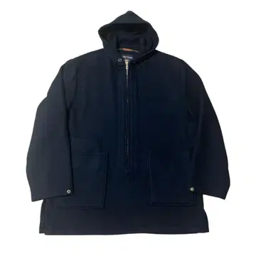 50~60'S 빈티지 라이트 멜톤 후드 풀오버 자켓 M