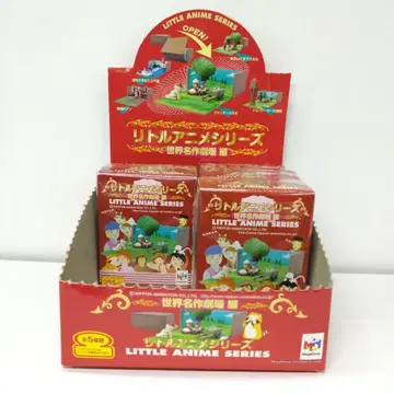 메가하우스 리틀 애니메이션 시리즈 세계 명작 극장편 피규어 4종 세트