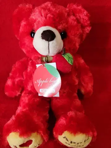 봉제 인형 지역 한정 베어 가루이자와 애플 사과 신슈 나가노 곰