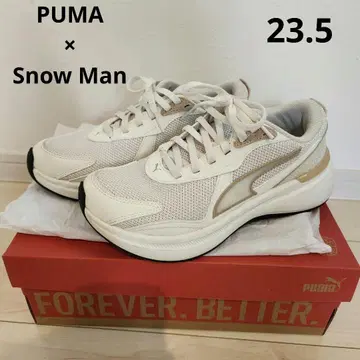 PUMA Snow Man 콜라보 SOFTRIDE EWARM WHITE