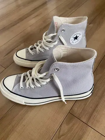 CONVERSE ALL STAR 그레이 하이컷 스니커즈