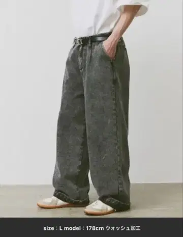 fuv 와이드 데님 팬츠 made in INTER FACTORY