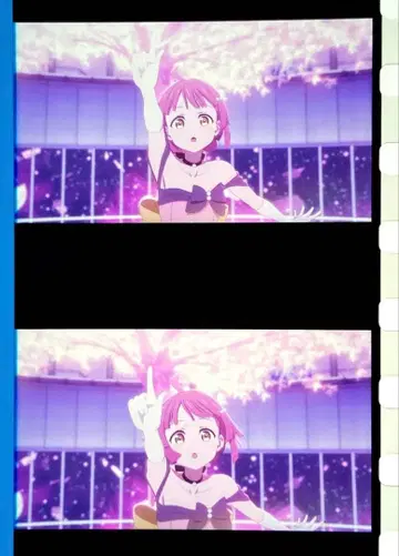 러브 라이브 니지가사키 영화 입장 특전 필름 조각 테노지 리나