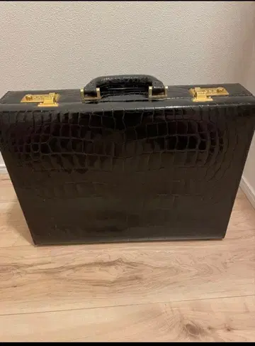 Bally 아타셰 케이스 크로커다일