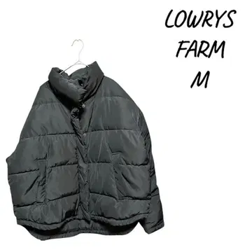 LOWRYS FARM 블랙 다운 자켓 M
