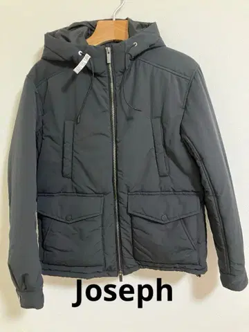 Joseph 후드 부착 패딩 자켓 블랙 사이즈 46