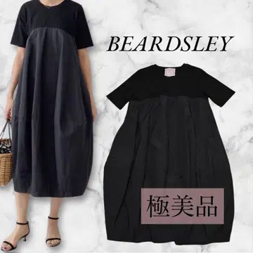 [컨디션 최상] 비어즐리 코쿤 말 원피스 블랙 M