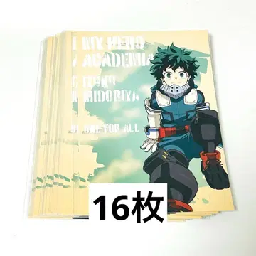 나의 히어로 아카데미아 히어로 플라자 히어로의 휴식 엽서 미도리야 이즈쿠