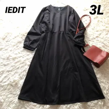 미사용급 이디트 [3L] 속기모 맨투맨 롱 원피스 루즈핏 스트레치