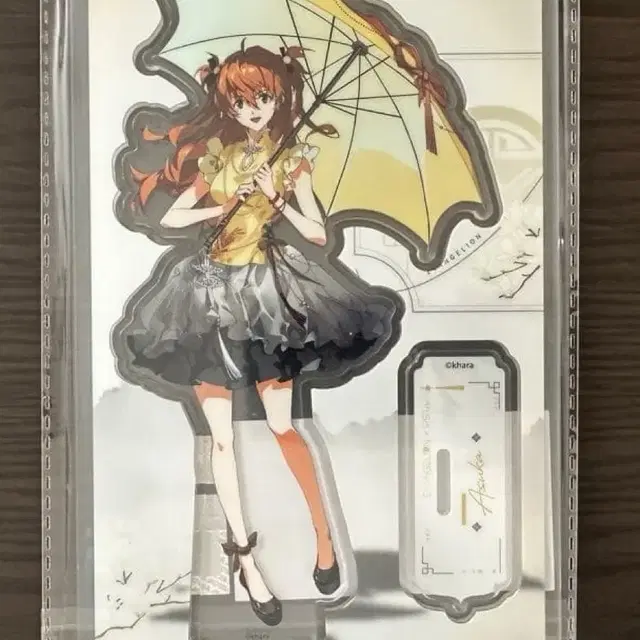 에반게리온 콜라보 카페 아스카 아크릴 스탠드 굿즈