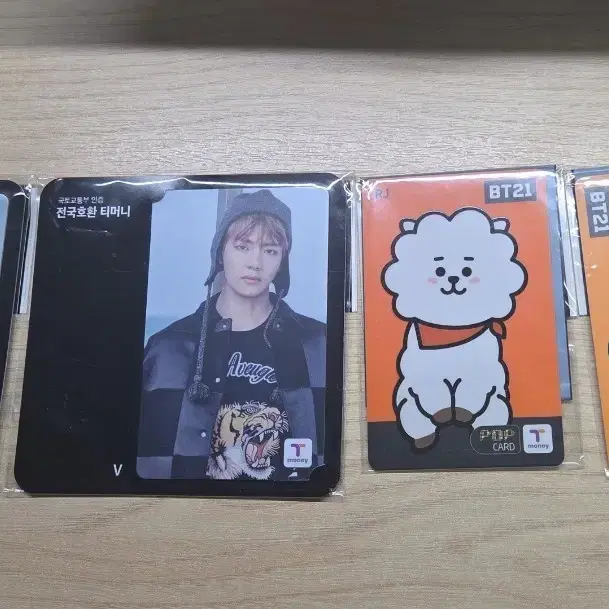 방탄소년단 봄날 티머니 교통카드 한정판 정국 뷔