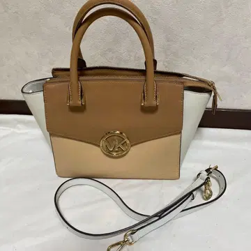 Michael Kors 숄더백 베이지/화이트