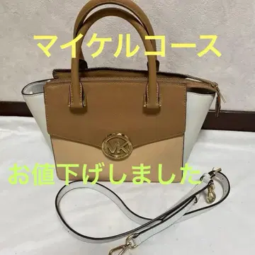 Michael Kors 숄더백 베이지/화이트